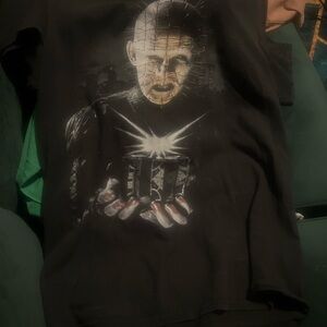 Black Graphic T-Shirt HellRaiser